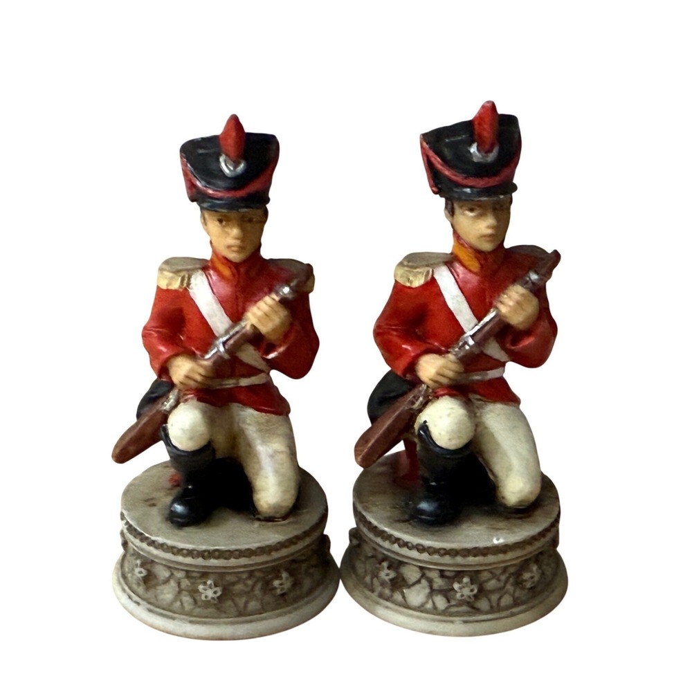 2 Pair 2000‎ Napoleon Wellington Replacement W.U. Chess Piece Waterloo C&F Corp